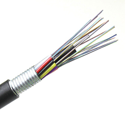 Armored underground Single Mode 96 core fiber optic cable GYTA