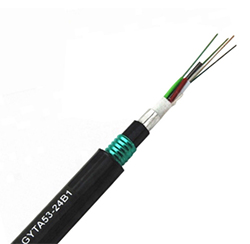 Armoured Optical Fiber Cable 96core GYTA53 Underground Fiber Cable