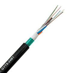 GYTS单模管道24芯铠装光纤电缆