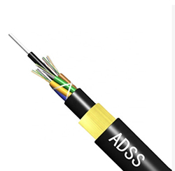 HDPE Jacket Single Mode 200M 48 Fiber ADSS Fiber Cable