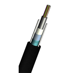 GYXTW Loose Tube 12 Core SM Two Steel Wire Optic Fiber Cable