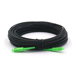 FTTH SM SX HDPE Optic Fiber Optic Jumper SC APC Armored