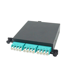 24 Core MTP MPO Cassettes 8 Port Fiber Optic Patch Panel