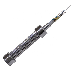 OPGW 48 Core Self Supporting Optical Fiber Composite Overhead Ground Wire