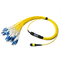 24 Core MPO-LC Duplex 3.0mm SM Fiber Breakout Cable