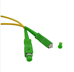 SC / APC跳线3M单工单模光纤跳线