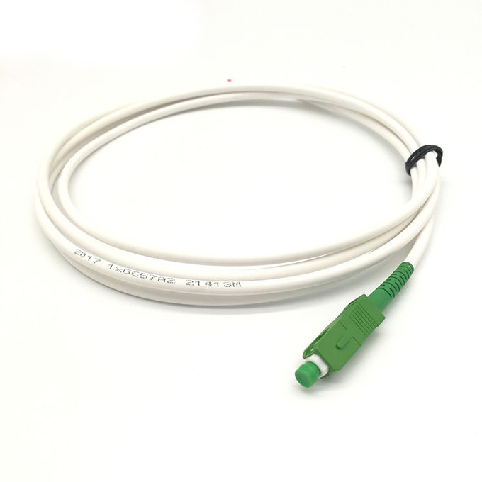 LSZH单模3.0mm 1.5M SC APC尾纤0