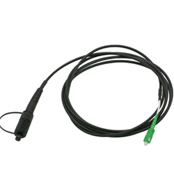 防水连接器Mini SC APC跳线光纤电缆组件