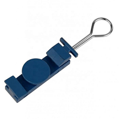 FTTH Drop Fiber Stainless Steel Anchoring Wire Tension Clamp