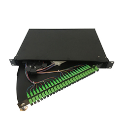 1U ODF配线架机架安装式光纤接线盒