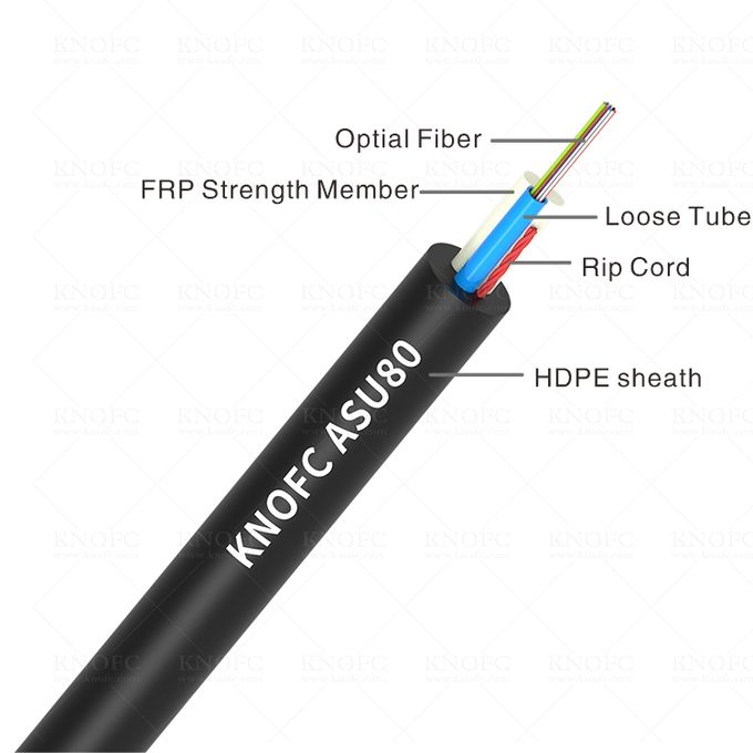 架空电缆ASU80 Cabo Fibra Optica 12FO与巴西ANATEL 0