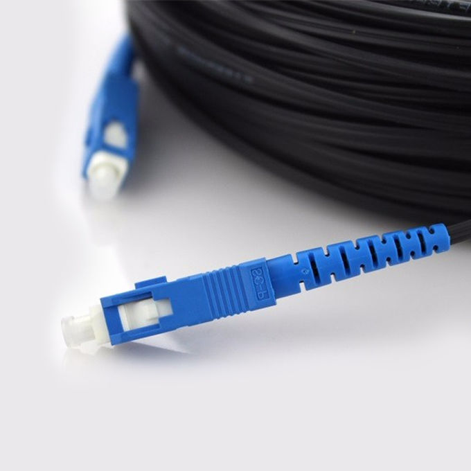 SC/UPC-SC/UPC 1 Core G657A 100M FTTH Drop Cable 0