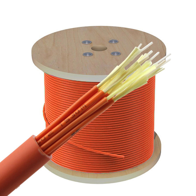 LSZH Jacket 50/125 Multimode Breakout Indoor Fiber Cable 0