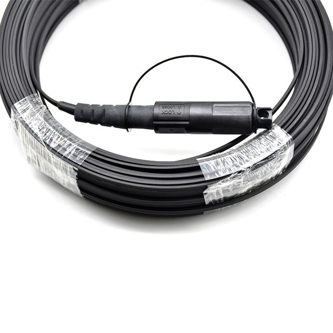 H Connector SC APC FTTH Drop Cable Assembly OptiTap CPRI 1