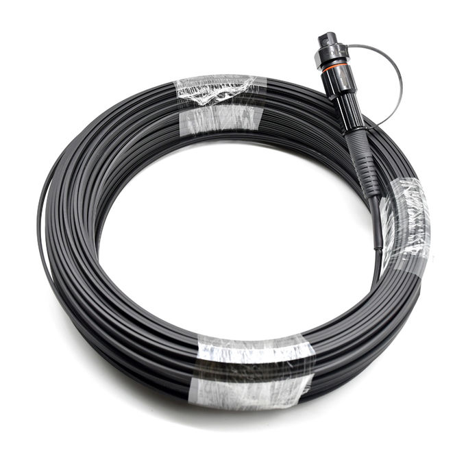 IP68 SC APC 1F G657A2 Fiber Drop Cable Pigtail 100m 3