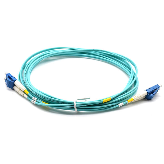 OM3 LC-LC Multimode Duplex 2M 3M 5M Fiber Optic Patch Cord 1