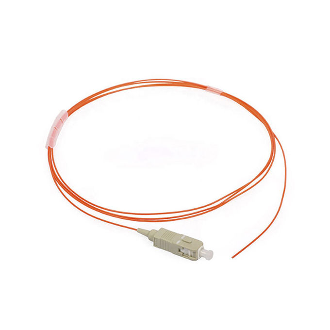 1 Fiber 1M 0.9mm Multimode SC Fiber Optic Pigtail 0