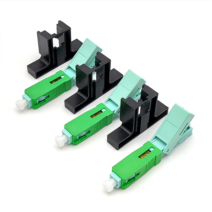 Single Mode Fiber SC Connector FTTH SC APC Fiber Connector 0