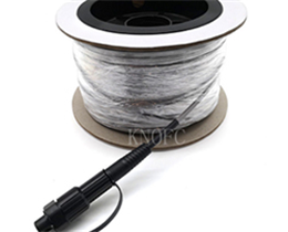 Grey Mini SC APC Drop Fiber Pigtail Fiber Optic Cable Assemblies