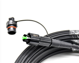 FTTH Pre Connectorized Drop Cable Pigtail Mini SC APC
