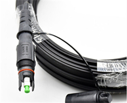 兼容FTTA CPRI OptiTap的H连接器SC硬化的室外防水跳线