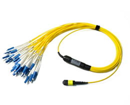 24 Core MPO-LC Duplex 3.0mm SM Fiber Breakout Cable