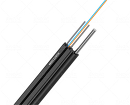 室外引入电缆 1芯 G657A2 光纤 钢丝加强件 LSZH 护套