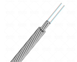 Overhead Power Lines 24 Core G652D OPGW Fiber Cable